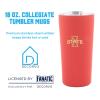Decorvo Officially Licensed Collegiate Stainless Steel Tumbler - Double Walled Insulated Travel Tumbler with Slide Lid - 18 oz (Iowa St Logo - Red) view 3