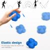 INOOMP 6pcs Hexagonal Agility Reaction Sports Training Equipment for Hand-Eye Coordination Improvement and Agility Skills for All Ages and Skill Levels view 3