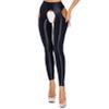 Agoky Women's High Waist Gym Leggings Tights Hollow Compression Workout Yoga Pants Black&Typeb Medium view 2