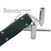 UPFIST 1SET Screw Removal Tool Fits for Microtech UTX70, Triangle Screw Disassembly Tool Set view 3