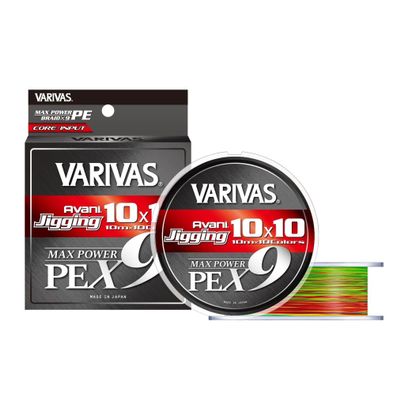 VARIVAS Braid Line Avani Jigging 10x10 Max Power PE X9 300m