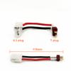 L-faster 2pcs 6.3mm Female Socket Terminal Convert to Deans T Plug Connector Adapter with 10CM Cable Wire (2pcs T Plug) view 3
