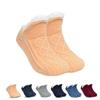 MartNight FleeceSox - Fleece-Lined Non-Slip Thermal Slippers Socks, Fleece-Lined Non-Slip Thermal Socks for Women and Men (Beige,Large) view 1