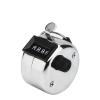 4 Digit Number Counters Mini Hand Held Tally Counter Golf Clicker Display Manual Counting Max. 9999 Counter Training Counting (Color : Single Counter) view 2