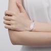 LinnaLove Heart Medical alert bracelets for Women Fashion Stainless steel Medical ID Bracelets 7-8.5" adjustable engraved Type 1 Diabetes. view 3