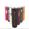 Decorvo Officially Licensed Collegiate Stainless Steel Tumbler - Double Walled Insulated Travel Tumbler with Slide Lid - 18 oz (Indiana - Black) view 2