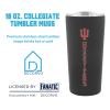 Decorvo Officially Licensed Collegiate Stainless Steel Tumbler - Double Walled Insulated Travel Tumbler with Slide Lid - 18 oz (Indiana - Black) view 3