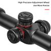 DIANA HD 4-16x44 SFIR FFP Riflescope, 30 mm Tube First Focal Plane Wide Field of View 1/6 MOA Shooting Hunting Scope view 3