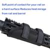 newganbo Rail Rap Gun Rail Cover Rail Wrap Heavy Heat Shield Gear Wrap Hand Protective Fit Slim Rail to Quad Rails or Larger Diameter Rails (6 7.5 inches) view 2