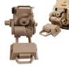 L4G24 Plastic Helmet NVG Mount,Tactical Helmet L4G24 Adapter Night-Vision Goggles Mount Stent for PVS15/18 Night Vision Goggles (Brown) view 1
