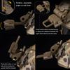 L4G24 Plastic Helmet NVG Mount,Tactical Helmet L4G24 Adapter Night-Vision Goggles Mount Stent for PVS15/18 Night Vision Goggles (Brown) view 4