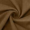 Alalaso Mens Corduroy Shirt Lapel Collar Button Up Pullover Long Sleeve Sweaters Polo Sweatshirts with Elbow Patches view 2