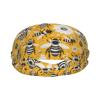 MYGANN Cartoon Bee Unisex Fashion Sports Sweatband for Football Basketball Gym Workout Clothing Accessories, Black view 2