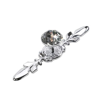 Southst 1PC Diamond Crystal Cabinet Handles Shoebox Wardrobe Pulls Pullers Knobs Door Furniture Closet Handles Drawer Handle Z1F8 - (Color: S)