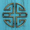 Southst One Pair Vintage Bronze Classic Cabinet Handles Drawer Wardrobe Door Pullers Dresser Pulls view 3