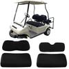 Dr.Acces Golf Cart Seat Cover Front+ reat seat Cover,Polyester Mesh |Breathable Bench Seat Cover for EZGO TXT RXV & Club Car DS 2000-up with 4 Seats (Flat Backrest) view 1