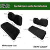 Dr.Acces Golf Cart Seat Cover Front+ reat seat Cover,Polyester Mesh |Breathable Bench Seat Cover for EZGO TXT RXV & Club Car DS 2000-up with 4 Seats (Flat Backrest) view 2