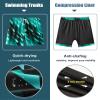 APTRO Men's Swim Trunks with Compression Liner 5.5" Bathing Suit Beach Swimsuits #343 M view 3