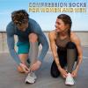 Sooverki Graduated Copper Compression Socks for Men & Women Circulation 8 Pairs 15-20mmHg - Best for Running Athletic Cycling view 3