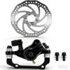 Bike Disc Brake Set Rear Disc Brake Caliper with 160mm Rotor Mountain Bike Flange Disc Brake Kit Brake Accessories for Mountain Bike view 1