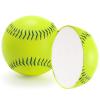 Tebery 6 Pack 12 Inch Sports Fastpitch Softballs Official Size and Weight, Unmarked & Leather Covered Training Ball for Games, Practice and Training view 4