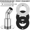 24mm/0.94inch Thru Hull Exhaust Skin 316 Stainless Steel Thru Hull Exhaust Fittings Boat Marine Fitting Tube Anti Rust Boat Exhaust Fitting Tube for Diesel Heaters Exhaust Pipe Car view 3