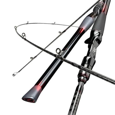 KINGDOM Keel  Fishing Casting Rod Ceramic Ring 4+1 Sections 1.68-1.88m Action MF Multi-Layer Cross Carbon Cloth 138g Power L Pnsm Carbon Fiber Handle