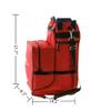 TerkCo Tall Boot and Helmet Storage Bag for Horse Riding, Large Capacity Equestrian Bag, Waterproof English Carry All (Red 3) view 2