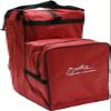 TerkCo Tall Boot and Helmet Storage Bag for Horse Riding, Large Capacity Equestrian Bag, Waterproof English Carry All (Red 3) view 4
