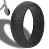 GYL 200X50 8x2" Tire Electric Scooter Solid Tire Replacement for Segway Ninebot ES1 ES2 ES3 ES4 E2 E2 Plus ES1L E-Scooter Original Wheel Front Tyre (After installation 8 Inch), 8x2.125(159-42) view 1