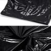 Men's Faux Leather Boxer Briefs Metallic Underwear Sqaure Leg Cheecky Hollow Out Shorts Shiny Sparkling Briefs Hot Pants view 2