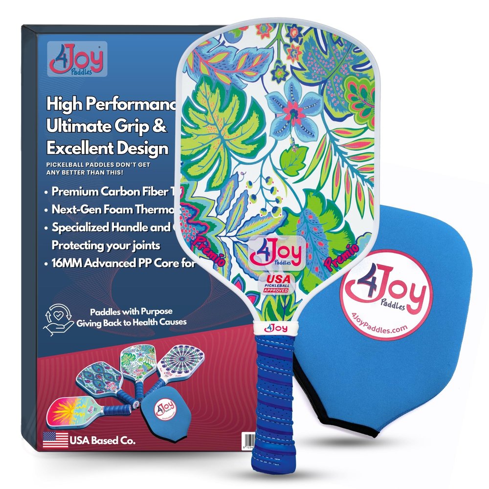 4Joy Premio Lightweight Pickleball Paddle, Palm