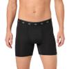 4PK ARMY SOLID PERFORMANCE BOXER BRIEF view 2