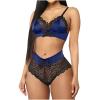 Women Lingerie Bodysuit Sexy Mesh See Through Pajama Set Fashion Erotic Bra Panties Outfits Casual Homewear Sets view 1