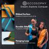 ECCOSOPHY Microfiber Beach Towel  Quick Dry Gym Towel, Highly Absorbent with Ribbed Texture, Lightweight  Ideal for Travel, Pool, Yoga, Fitness & Outdoor Adventures  40x20 Fern view 4