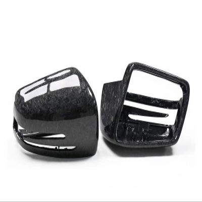 ZIBIAO Body Side Rear View Mirror Caps Compatible with Mercedes Benz W176 W246 W204 W117 W212 W207 W221 X204 W218 X156 ABS/Carbon Add On/Replace (Color : Style G)