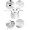Gavigain Camping Kettle,Outdoors Glacier Stainless Steel Tea Kettle Lightweight Aluminum Alloy Portable Camp Tea Pot Coffee Pot for Outdoor Barbecue Silver view 4