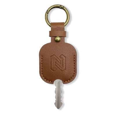 NAPHYLAIFA Leather Car Key Sleeve, Vintage Broken Car Key Loop Replacement, House Key Cover Protector for Men & Women