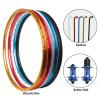 ZECHAO 26inch Disc Brake MTB Bike Wheelset,Double Wall Alloy Rims 32H Spokes Bicycle Front and Rear Wheel Quick Release 7/8/9/10 Speed (Color : Gold, Size : 26inch) view 3