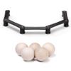 ACE HOCKEY Stickhandling Training Set - Stickhandling Trainer Snake 5 and 5 Wooden Hockey Balls - Hockey Equipment for Coordination, Reaction and Dribbling Skills view 1