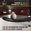 ACE HOCKEY Stickhandling Training Set - Stickhandling Trainer Snake 5 and 5 Wooden Hockey Balls - Hockey Equipment for Coordination, Reaction and Dribbling Skills view 3