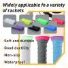 Iffitya 20pcs Pickleball Paddle Grip Bands for Pickleball Lovers, Tennis Paddle Fixing Grip Tape with Silicone Ring Stretchy - 7 Color Tennis Racket Handle Rubber/Grip Finishing Ring view 4