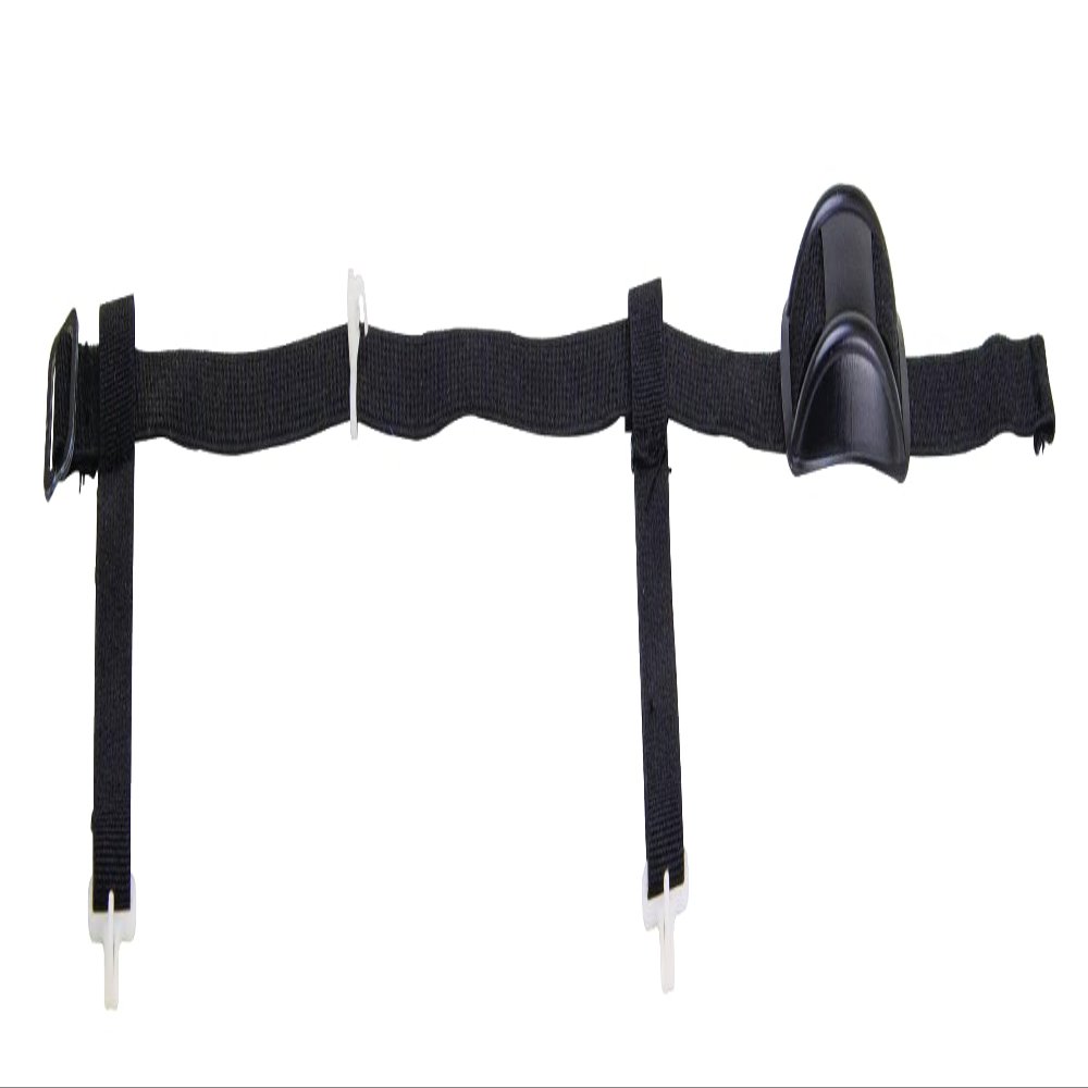 Bullard 3-Point Non-Elastic Chinstrap for AboveView, S61 and S62, Black
