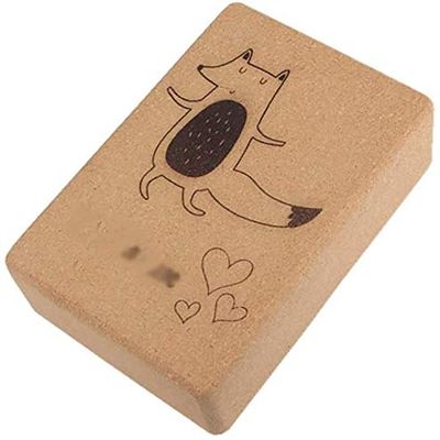 Yoga Blocks Moisture Resistant High Density Foam Fitness Bricks for Pilates, Yoga Blocks,Foam support Brick,Yoga Block Non-Slip Yoga Brick Set/Natural Cork Brick for Pilates, Fitness and Exercise Yoga