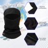 KOOLSOLY Ski Mask Balaclava Cold Weather Warm and Fleece Face Mask Neck Warmer Full Face Mask for Men&Women view 2