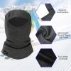 KOOLSOLY Ski Mask Balaclava Cold Weather Warm and Fleece Face Mask Neck Warmer Full Face Mask for Men&Women view 2