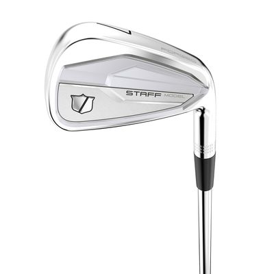 Wilson Staff Model Steel CB Golf Irons - Left Hand, Stiff, 4-PW