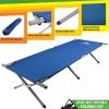Camping Cot - Portable Folding Camp Bed - 600D Sleeping Cot for Adults with Steel Frame by Wakeman Outdoors (Blue) view 4