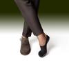 SHEEC Men's Non-Slip Grip Socks  Lightweight, Thin & Durable No Show Socks for Loafers & Dress Shoes  Breathable Nylon-Cotton Blend for a Secure & Comfortable Fit, High-Cut S09-Large 4Pairs O.V view 2