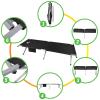 Camping Cot - Portable Folding Camp Bed - 600D Sleeping Cot for Adults with Steel Frame by Wakeman Outdoors (Black) view 4